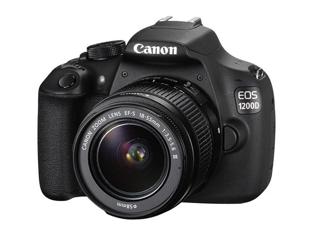 DSLR Canon EOS 1200D с обектив 18-55mm DC III
