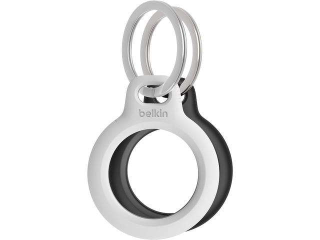 Тракери Belkin Secure Holder w Keyring - Airtag - 2 Pack - Black/White