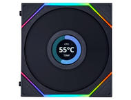 Вентилатори Lian Li UNI FAN TL LCD 120 Reverse Blade Black 3-pack