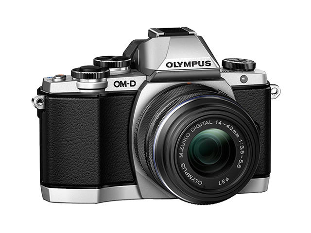 Mirrorless Olympus OM-D E-M10 с обектив 14‑42mm f/3.5‑5.6 II R