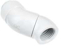 Фитинги Alphacool Eiszapfen Angle Adapter double-45° rotatable G1/4 outer thread to G1/4 inner thread - White
