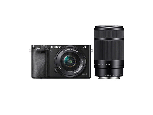 Mirrorless Sony Alpha 6000 с 16-50mm f/3.5-5.6 PZ OSS и 55-210mm f/4.5-6.3 OSS