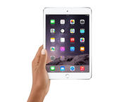 Таблети Apple iPad mini 3 Wi‑Fi + Cellular 128GB, сребрист цвят