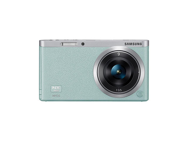 Mirrorless Samsung Camera NX mini EV-NXF1 с обектив 9mm f/3.5 ED