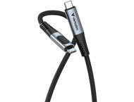 Кабели и Адаптери Verbatim Sync & Charge USB-C to USB-C 240W 40 Gbps Display 120 cm