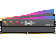 Оперативна памет 64GB (2x32GB) DDR5 6000 MT/s Silicon Power XPOWER Storm Gray RGB
