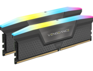 Оперативна памет 96GB (2x48GB) DDR5 6000 MT/s Corsair VENGEANCE RGB Gray