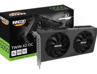 Видео карти Inno3D GeForce RTX 5050 Twin X2 OC 8GB