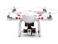 Дронове DJI Phantom 2+ZENMUSE H3 3D+GoPro Hero 4 Black Edition + 5" FPV Монитор+ТХ5802+стойка за монитор+метален куфар