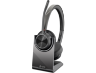 Слушалки HP  Poly Voyager 4320 USB-C Headset +BT700 dongle +Charging Stand (77Z31AA)
