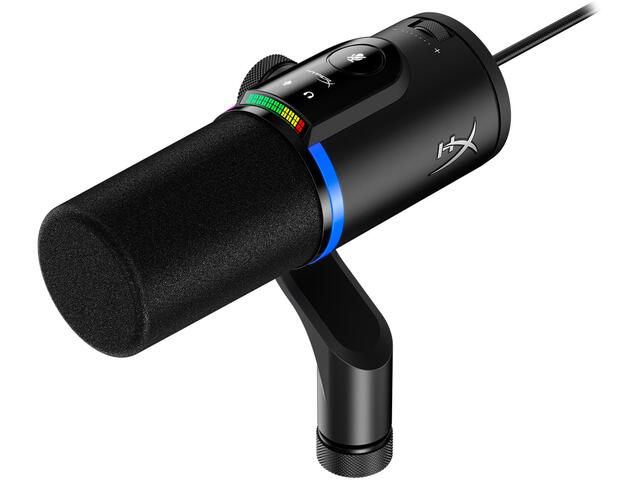 Микрофони HyperX FlipCast – USB/XLR динамичен микрофон (черен) (B2CM1AA)