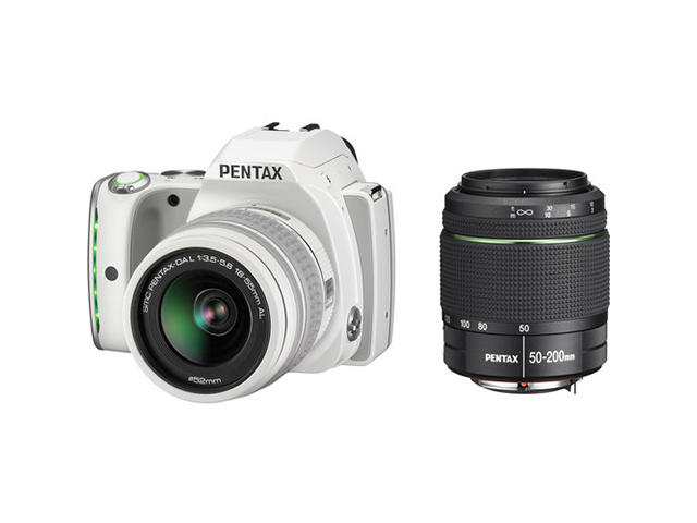 DSLR Pentax K-S1 с обективи 18-55mm и 50-200mm