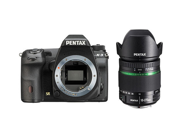 DSLR Pentax K-3 с обектив DA 18-270mm f/3.5-6.3 SDM