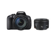 DSLR Canon EOS 700D с 18-135mm IS STM и 50mm f/1.8 II