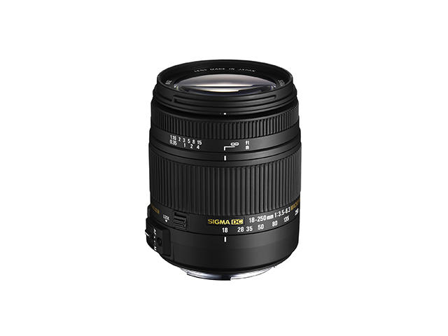 DSLR обективи Sigma 18-250mm f/3.5-6.3 DC Macro OS HSM