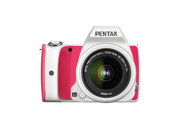 DSLR Pentax K-S1 с обектив DAL 18-55mm f/3.5-5.6 Strawberry Cake