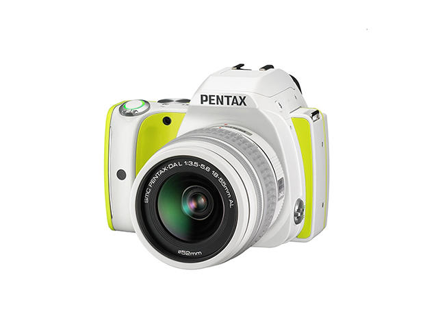 DSLR Pentax K-S1 с обектив DAL 18-55mm f/3.5-5.6 Lime Pie