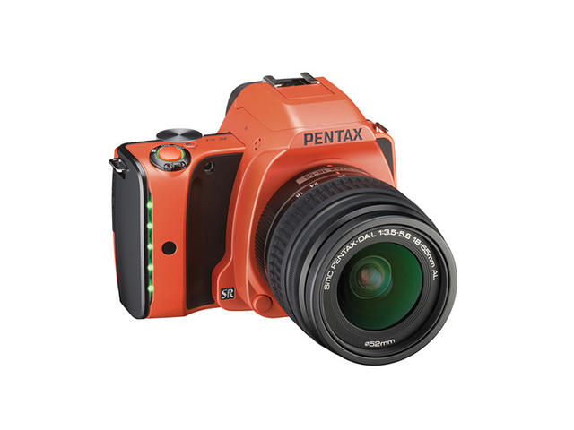 DSLR Pentax K-S1 с обектив DAL 18-55mm f/3.5-5.6 Sunset Orange