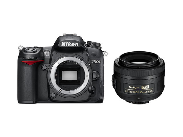 DSLR Nikon D7000 с обектив 35mm f/1.8G