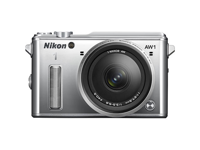 Mirrorless Nikon 1 AW1 с обектив AW 11-27.5mm f/3.5-5.6