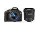 DSLR Canon EOS 100D с обективи 18-55mm IS STM и 10-18mm IS STM