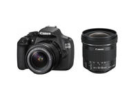DSLR Canon EOS 1200D с обективи 18-55mm DC III и 10-18mm IS STM
