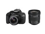 DSLR Canon EOS 1200D с обективи 18-55mm DC III и 10-18mm IS STM
