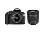 DSLR Canon EOS 1200D с обективи 18-55mm IS II и 10-18mm IS STM