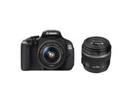 DSLR Canon EOS 600D с обективи 18-55mm DC III и 60mm f/2.8 Macro USM