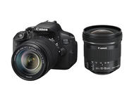 DSLR Canon EOS 700D с обективи 18-135mm IS STM и 10-18mm IS STM