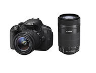 DSLR Canon EOS 700D с обективи 18-55mm IS STM и 55-250mm IS STM