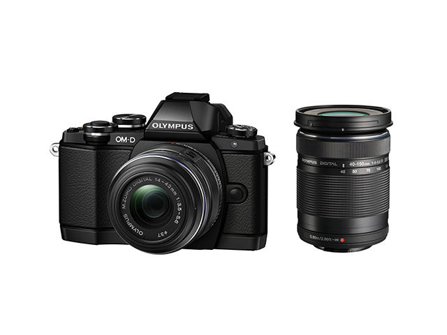 Mirrorless Olympus OM-D E-M10 Double Zoom Kit