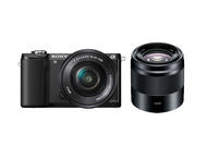 Mirrorless Sony Alpha 5000 с 16-50mm f/3.5-5.6 PZ OSS и 50mm f/1.8