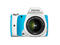 DSLR Pentax K-S1 с обектив DAL 18-55mm f/3.5-5.6 Blue Cream Soda