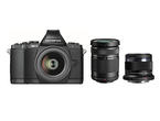 Mirrorless Olympus OM-D E-M5 Elite Triple Kit