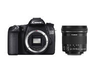 DSLR Canon EOS 70D с обектив 10-18mm f/4.5-5.6 IS STM