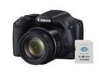 Компактни фотоапарати Canon PowerShot SX520 HS Wi-Fi Kit