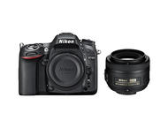 DSLR Nikon D7100 с обектив 35mm f/1.8G ED
