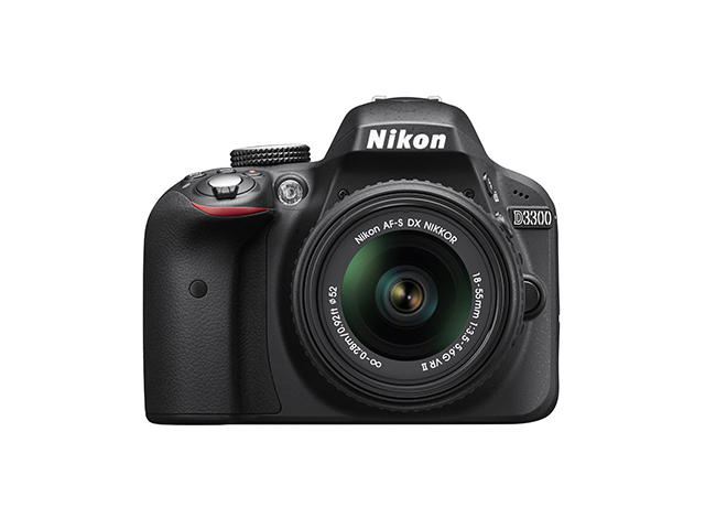 DSLR Nikon D3300 с обективи 18-55mm VR II и 55-200mm VR