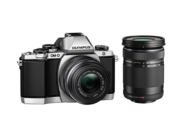Mirrorless Olympus OM-D E-M10 Double Zoom Kit
