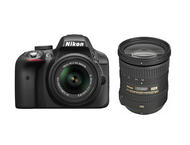 DSLR Nikon D3300 с обективи 18-55mm VR II и 18-200mm VR II