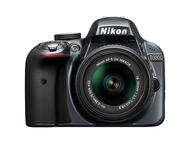 DSLR Nikon D3300 с обективи 18-55mm VR II и 18-200mm VR II