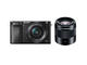 Mirrorless Sony Alpha 6000 с 16-50mm f/3.5-5.6 PZ OSS и 50mm f/1.8