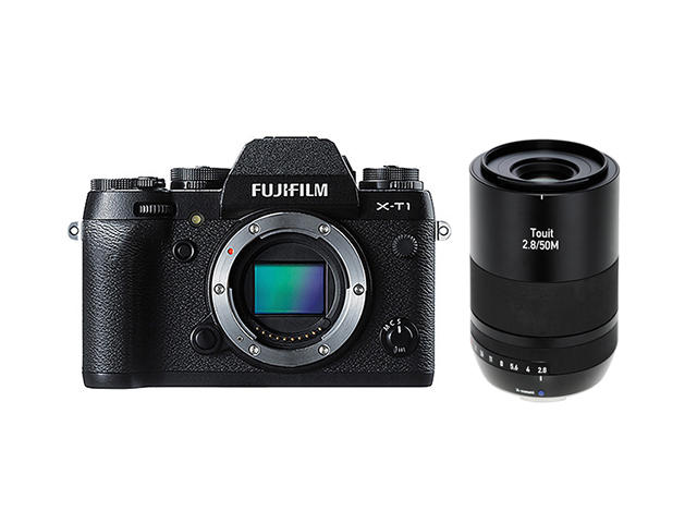 Mirrorless Fujifilm X-T1 с обектив Carl Zeiss Touit 50mm f/2.8