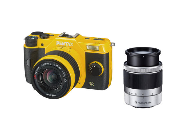 Mirrorless Pentax Q7 с 5-15mm f/2.8-4.5 и 15-45mm f/2.8