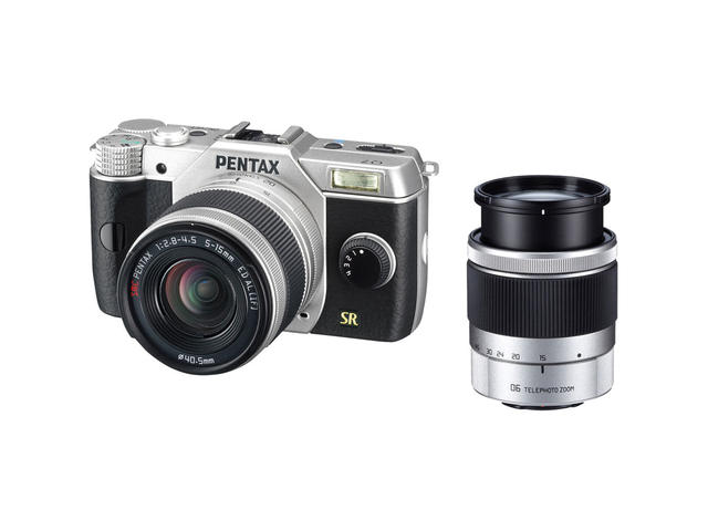 Mirrorless Pentax Q7 с 5-15mm f/2.8-4.5 и 15-45mm f/2.8