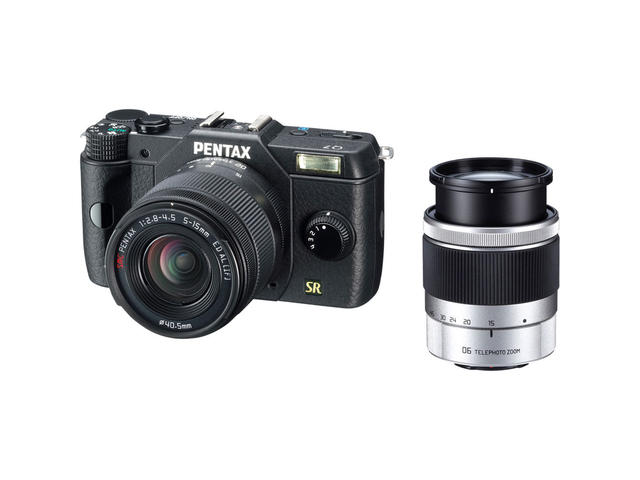 Mirrorless Pentax Q7 с 5-15mm f/2.8-4.5 и 15-45mm f/2.8