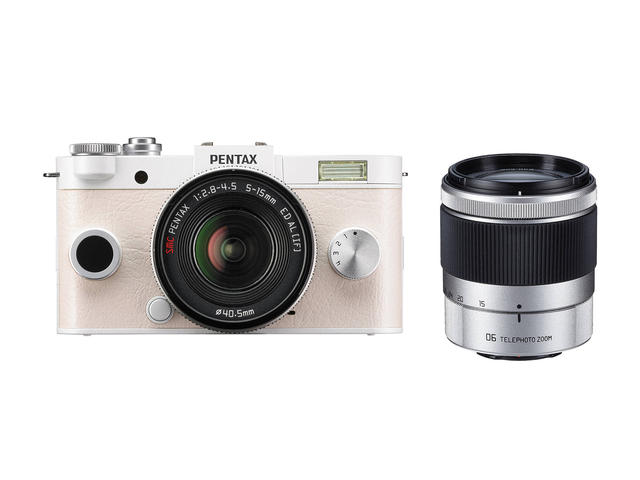 Mirrorless Pentax Q-S1 с 5-15mm f/2.8-4.5 и 15-45mm f/2.8