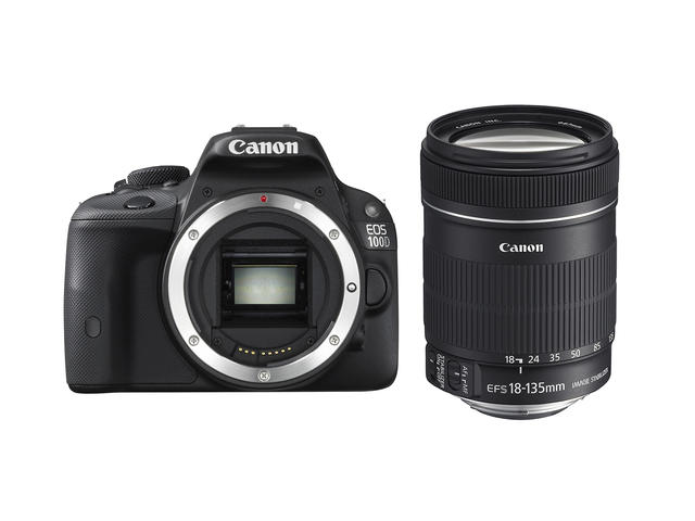 DSLR Canon EOS 100D с обектив 18-135mm f/3.5-5.6 IS
