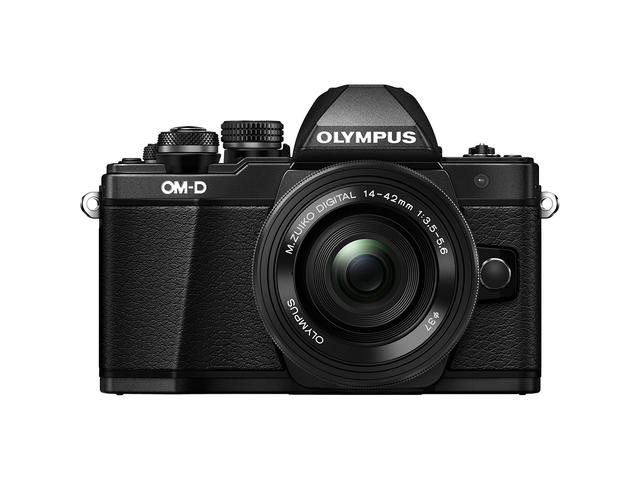 Mirrorless Olympus OM-D E-M10 Mark II с обектив ED 14‑42mm EZ